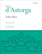 Stabat Mater SATB Vocal Score cover